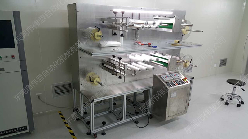 靜電卷材除塵機(jī)，光學(xué)模組卷料除塵機(jī)，光學(xué)模組卷料清潔機(jī)